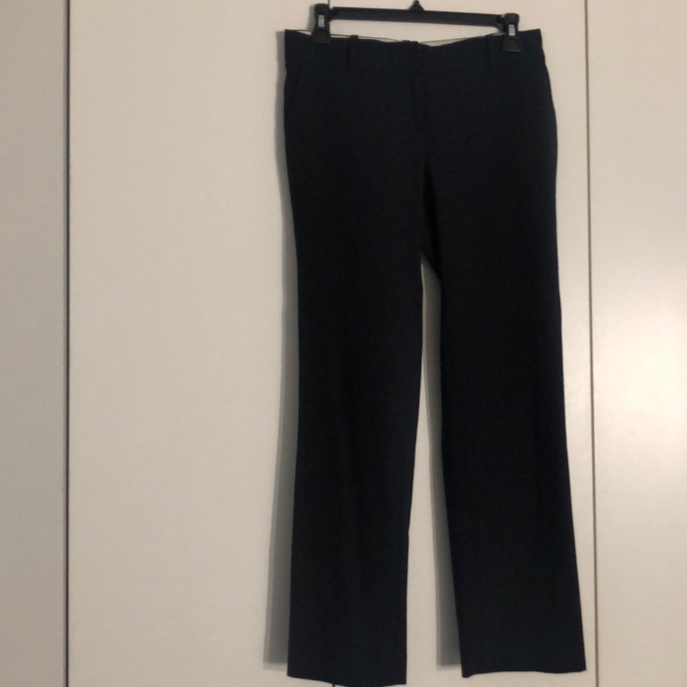 Navy Blue Ann Taylor Slacks - Ankle Cut